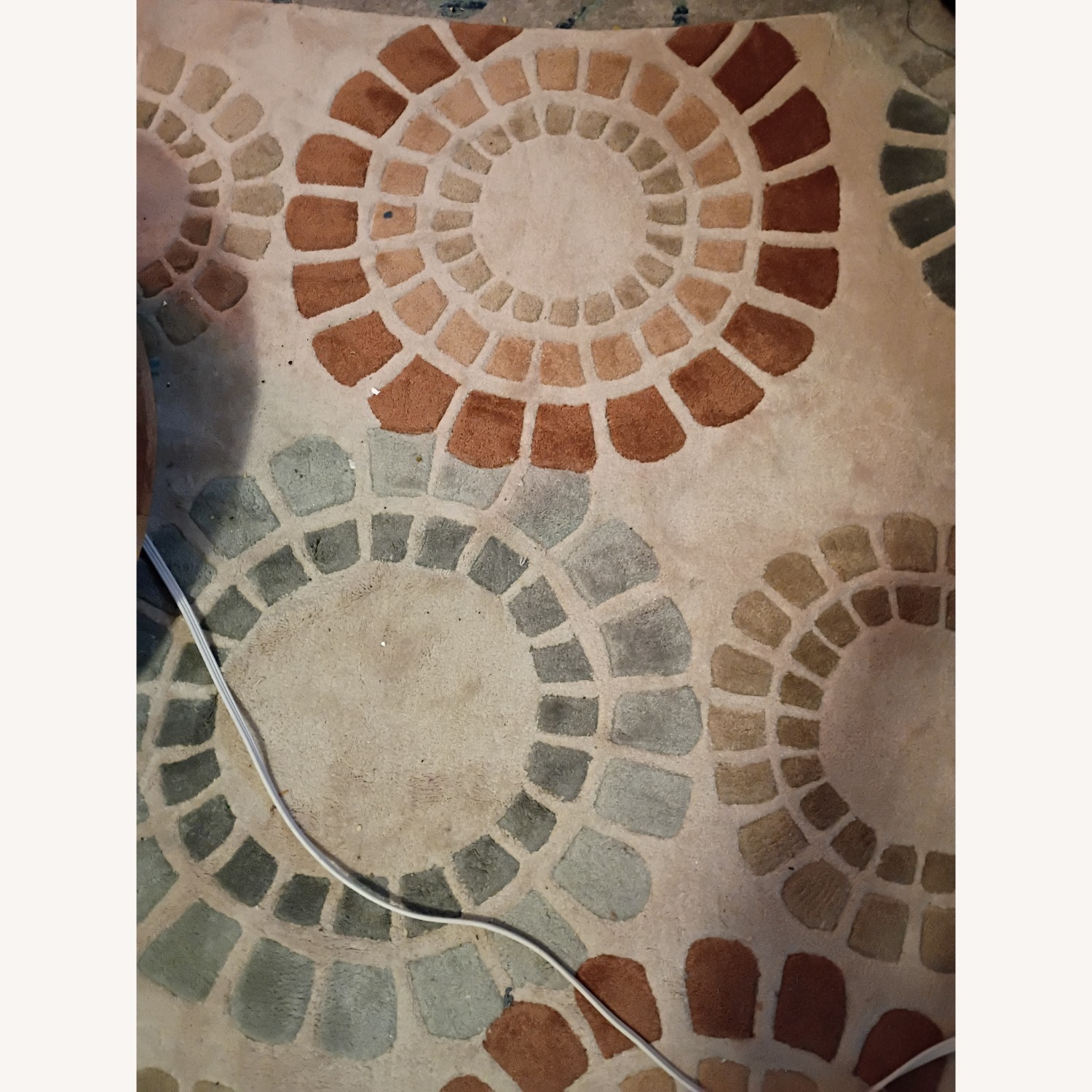 Crate & Barrel Mid Century Inspired Area Rug - image-1