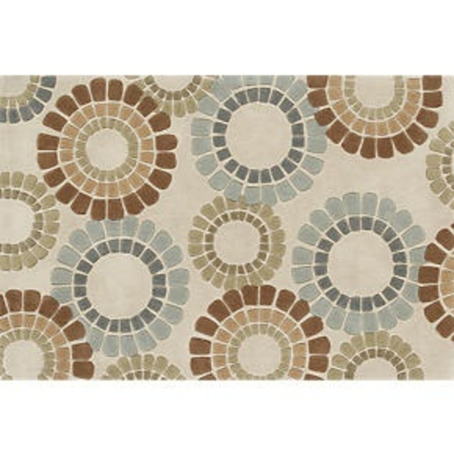 Crate & Barrel Mid Century Inspired Area Rug - image-4