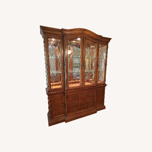 Used Thomasville Elysee Collection Hutch | Burlwood for sale on AptDeco