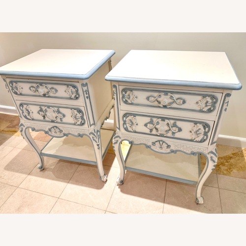 Used Victorian Style Solid Wood Side Tables  for sale on AptDeco