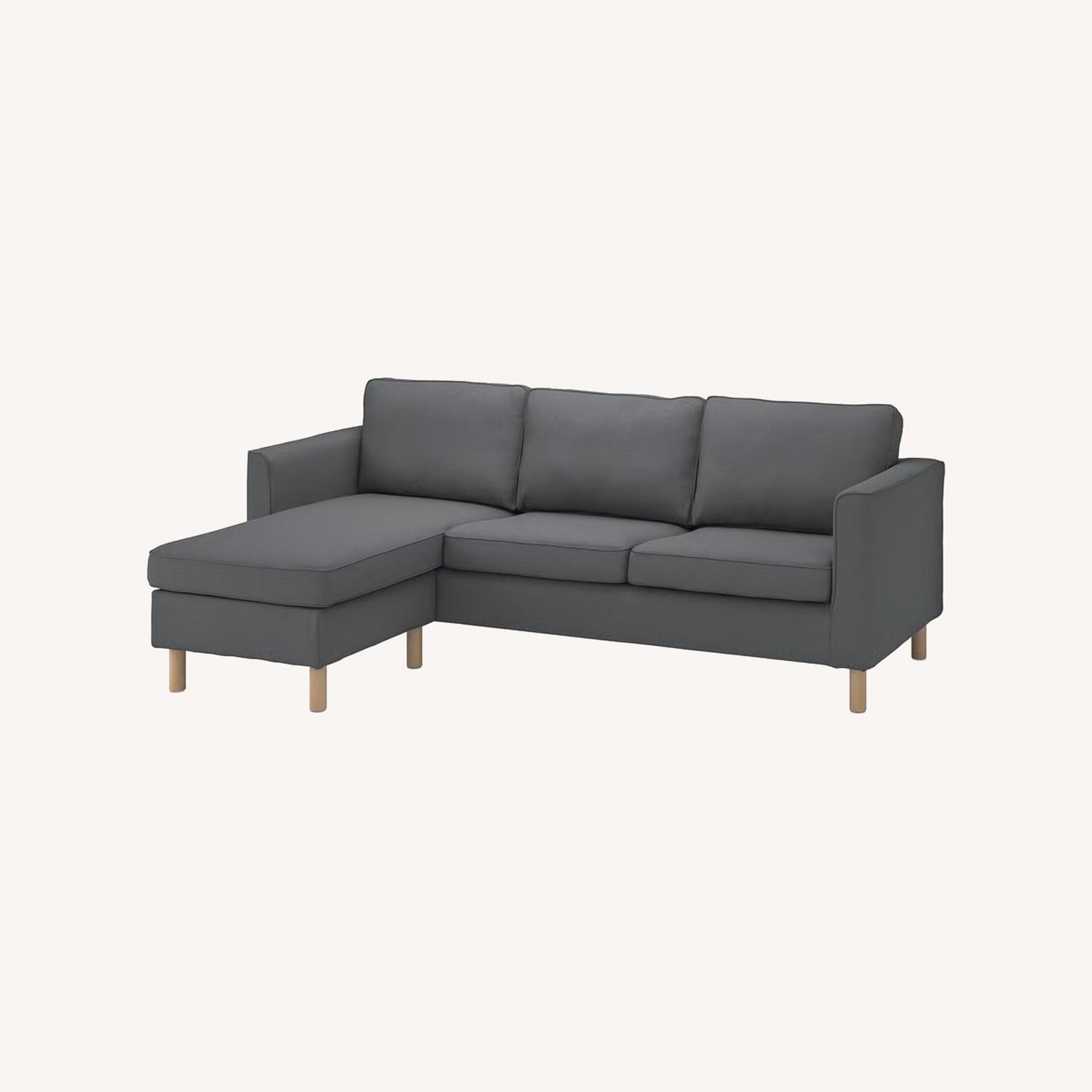 IKEA PÄRUP Frame, 3-seat Sofa W Chaise - image-0