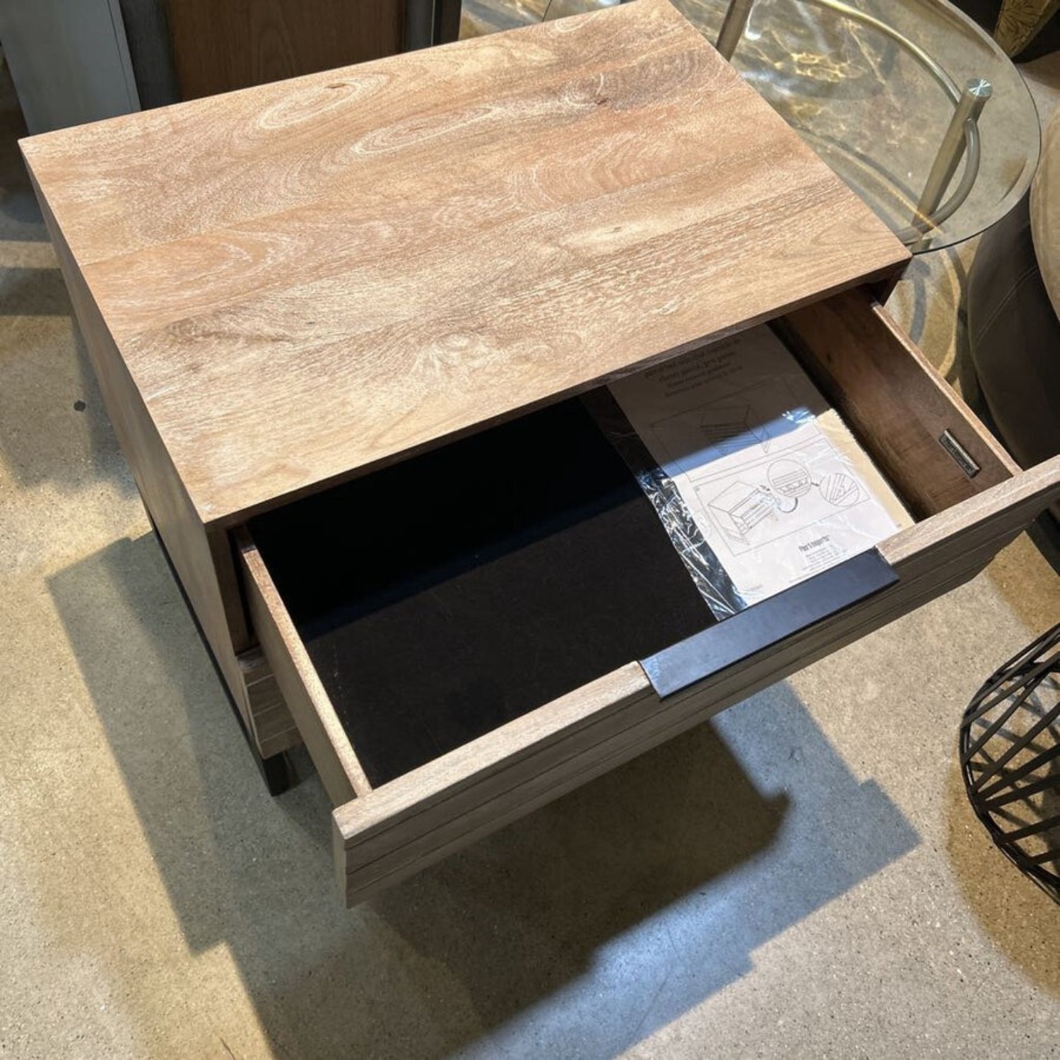 Java 2-Drawer Bedside Chest Nightstand - image-4