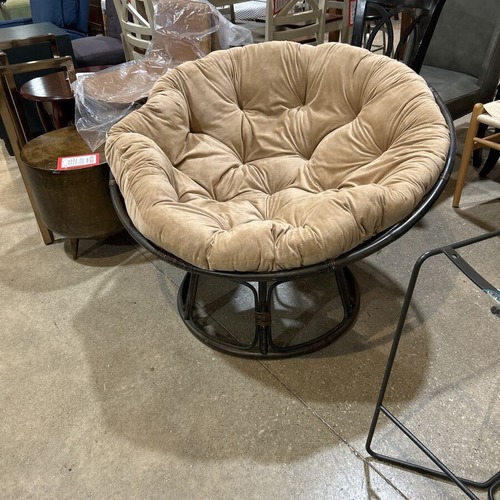 Used Pier 1 Papasan Lounge Chair for sale on AptDeco