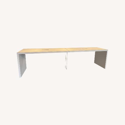Used Modern White Bar Table  for sale on AptDeco