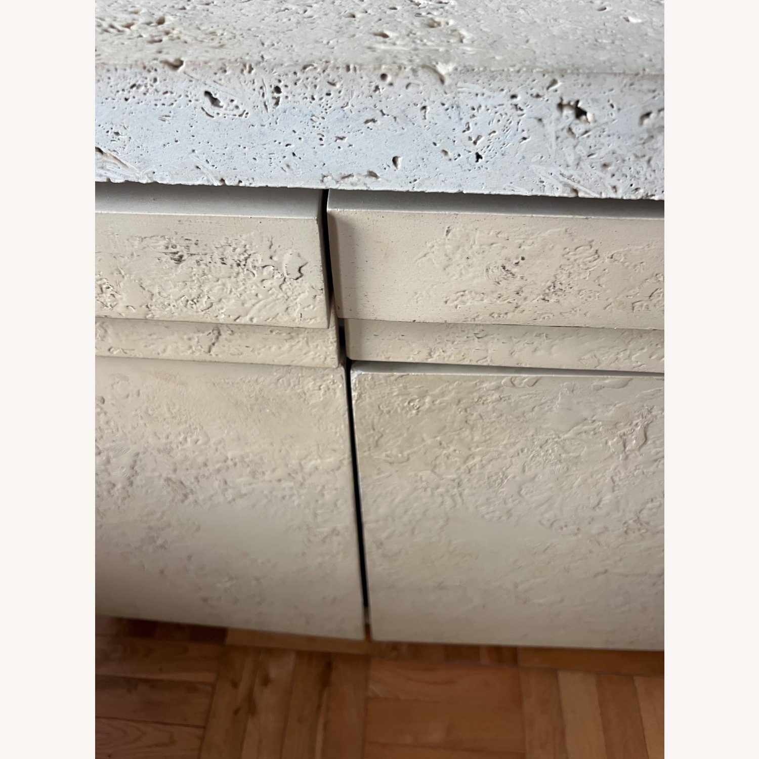 Vintage Stone Top Credenza - image-6