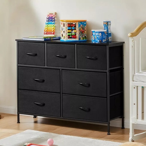 Used 7-Drawer Fabric Storage Organizer Dresser  for sale on AptDeco