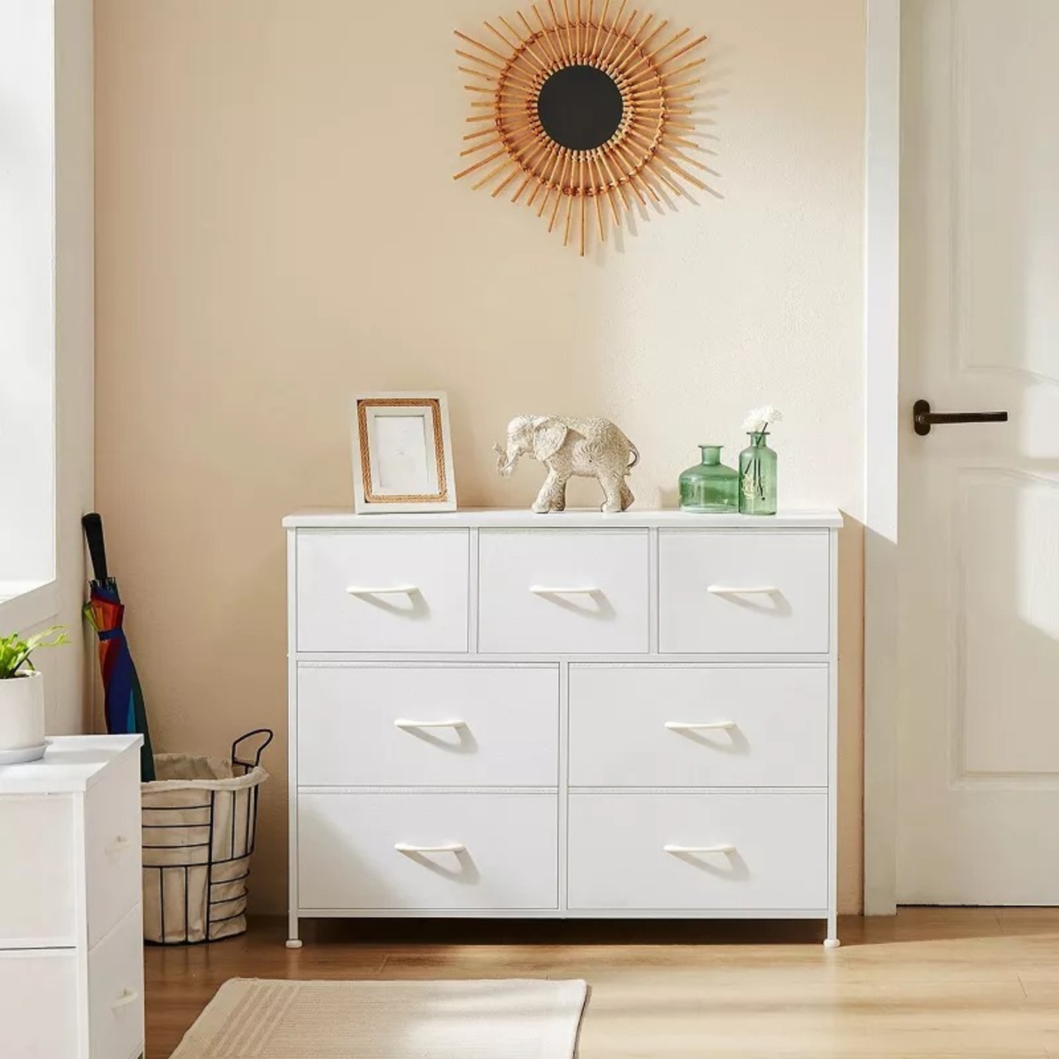 7-Drawer Fabric Storage Organizer Dresser  - image-7