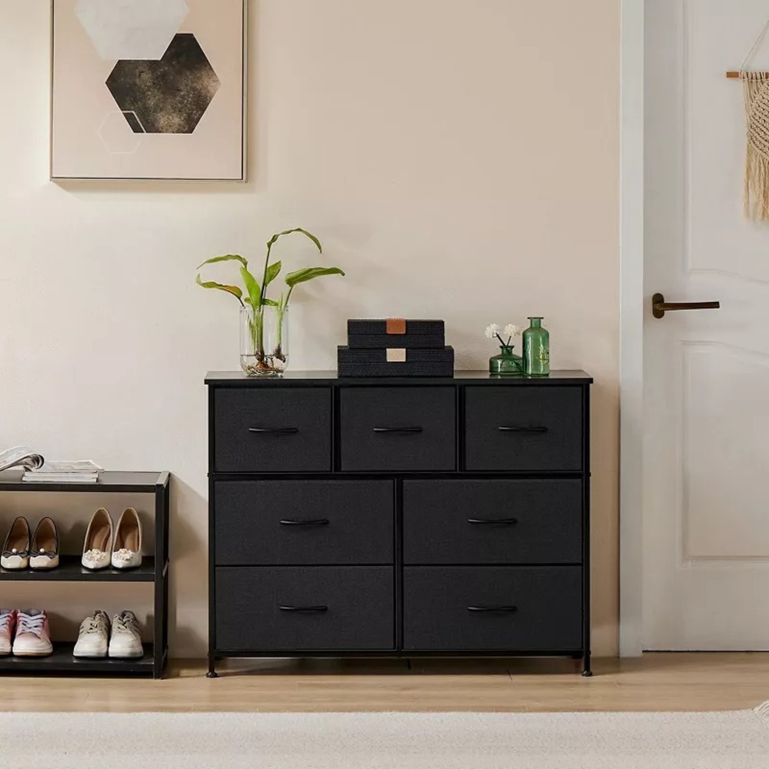 7-Drawer Fabric Storage Organizer Dresser  - image-2