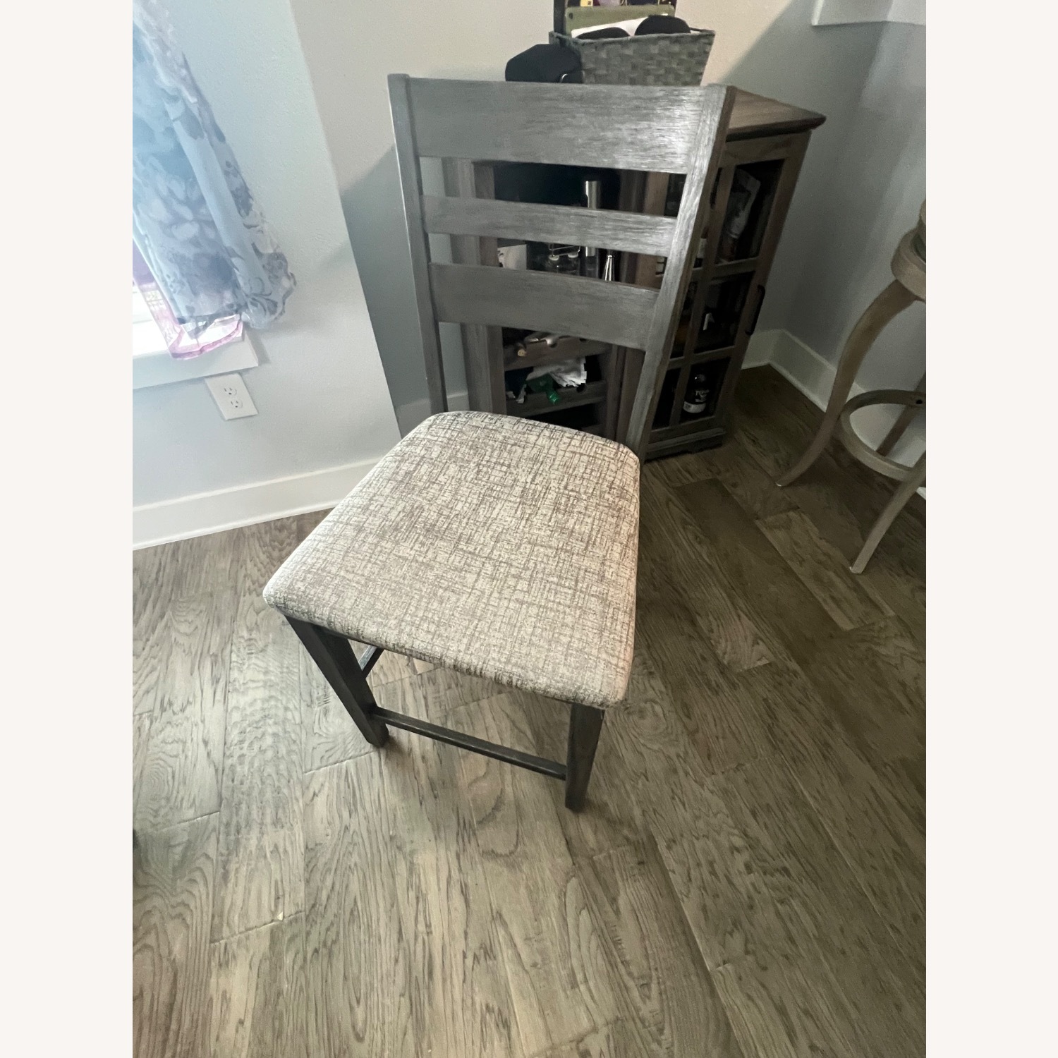 Ladderback Glass Table and 4 Chairs - image-3