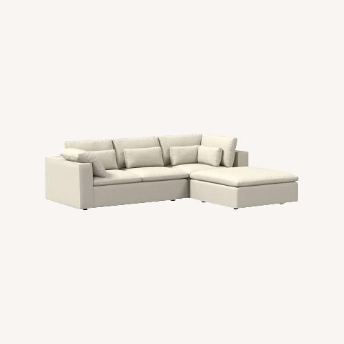 Used West Elm Harmony Mod 122" Right Ottoman Sectional for sale on AptDeco