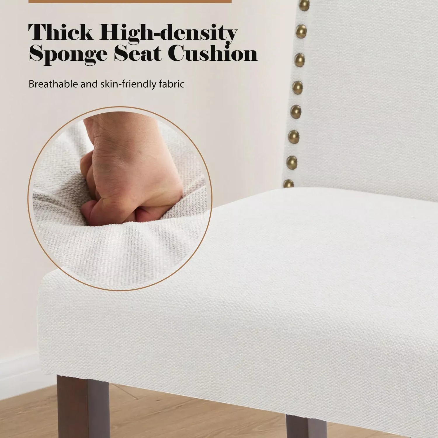 Elegant Upholstered Dining Chairs - image-4