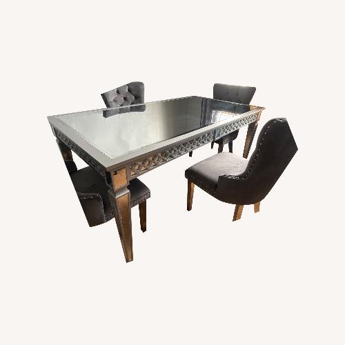 Used Glamour Dining Set for sale on AptDeco