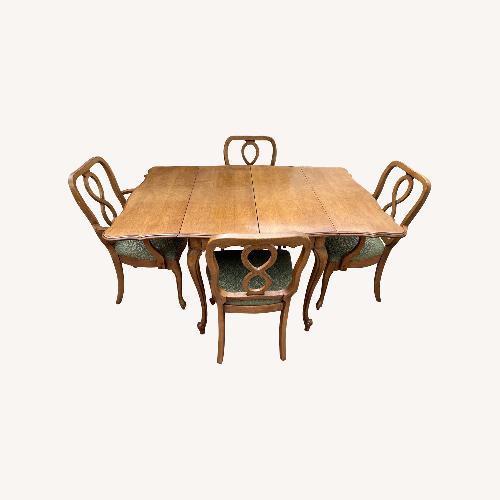 Used Mid-Century Lenoir Dining Room Table and Chairs for sale on AptDeco