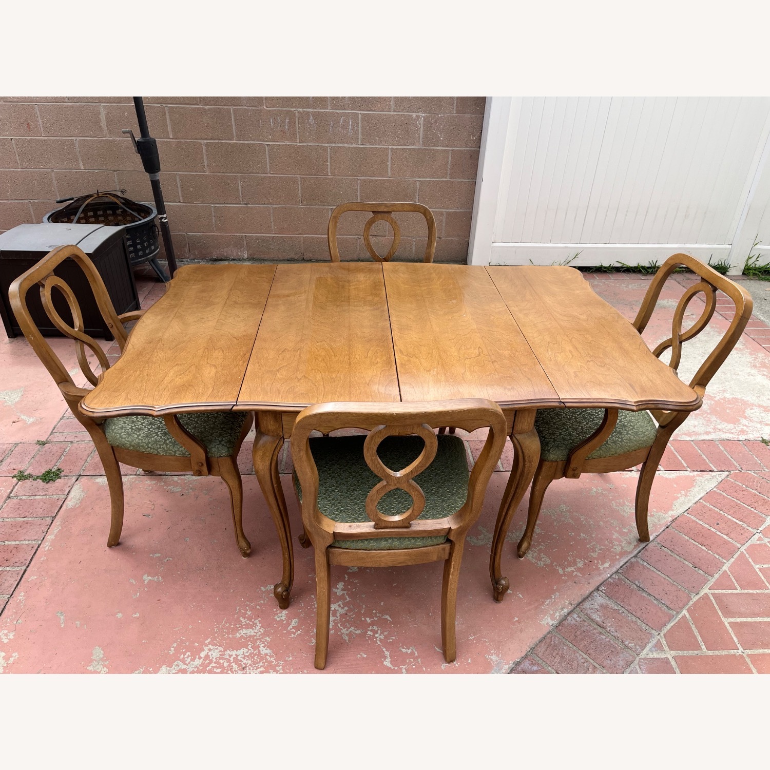 Mid-Century Lenoir Dining Room Table and Chairs - image-3