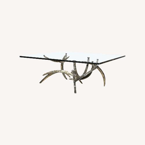 Used Glass Coffee Table  for sale on AptDeco