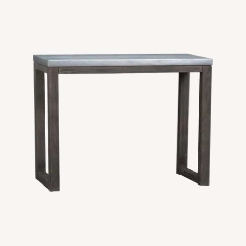 Used CB2 Metal Hightop Dining Table for sale on AptDeco