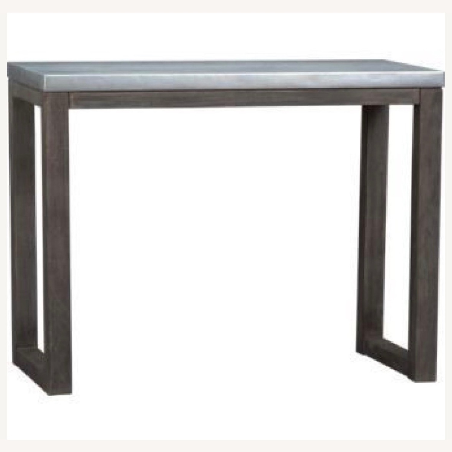 CB2 Metal Hightop Dining Table - image-1