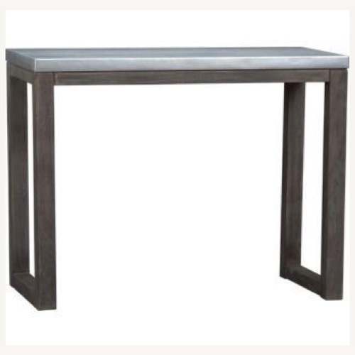 Used CB2 Metal Hightop Dining Table for sale on AptDeco