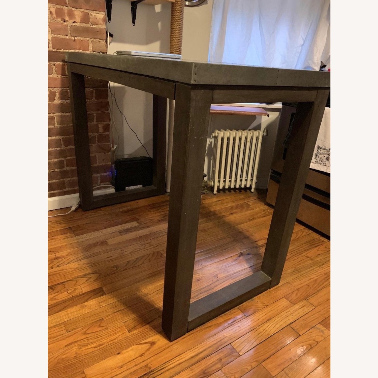 CB2 Metal Hightop Dining Table - image-2