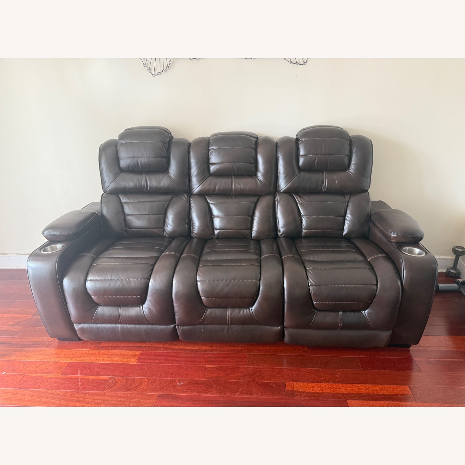 Power Sofa W Power Hedreast Recliner - image-4