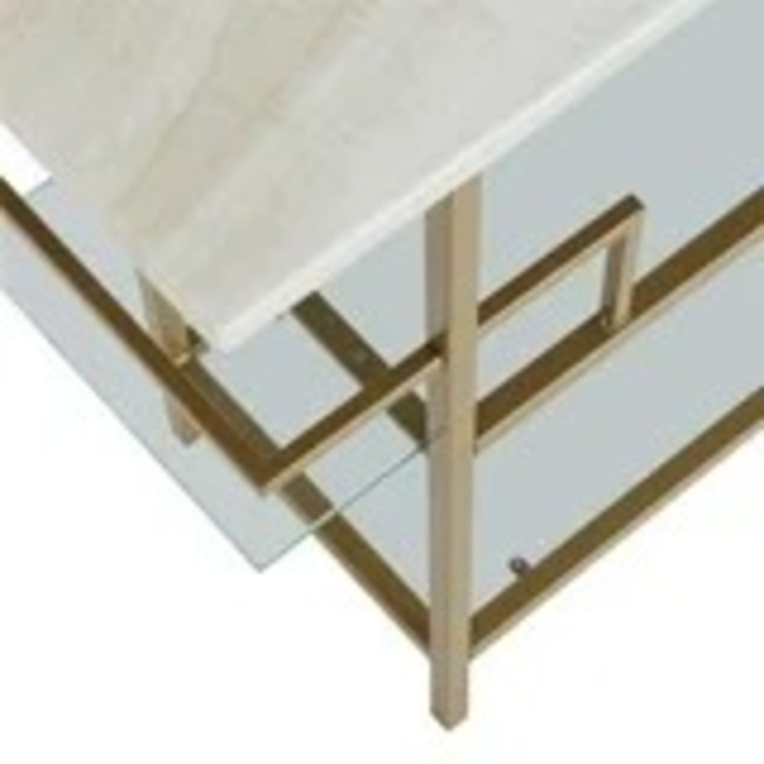 CosmoLiving Barlow Console Faux Marble Table - image-3