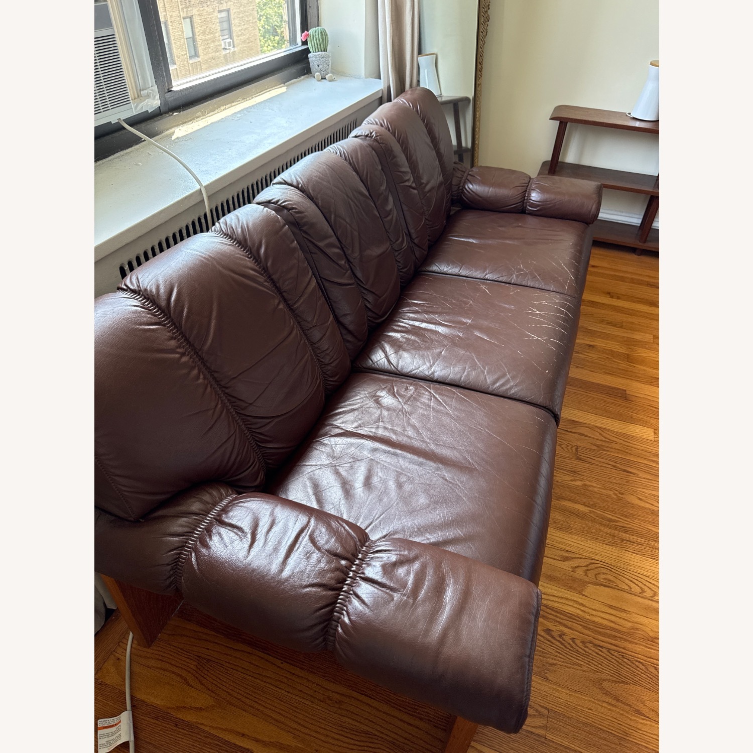 Ekornes 70s Vintage Leather Sofa  - image-3