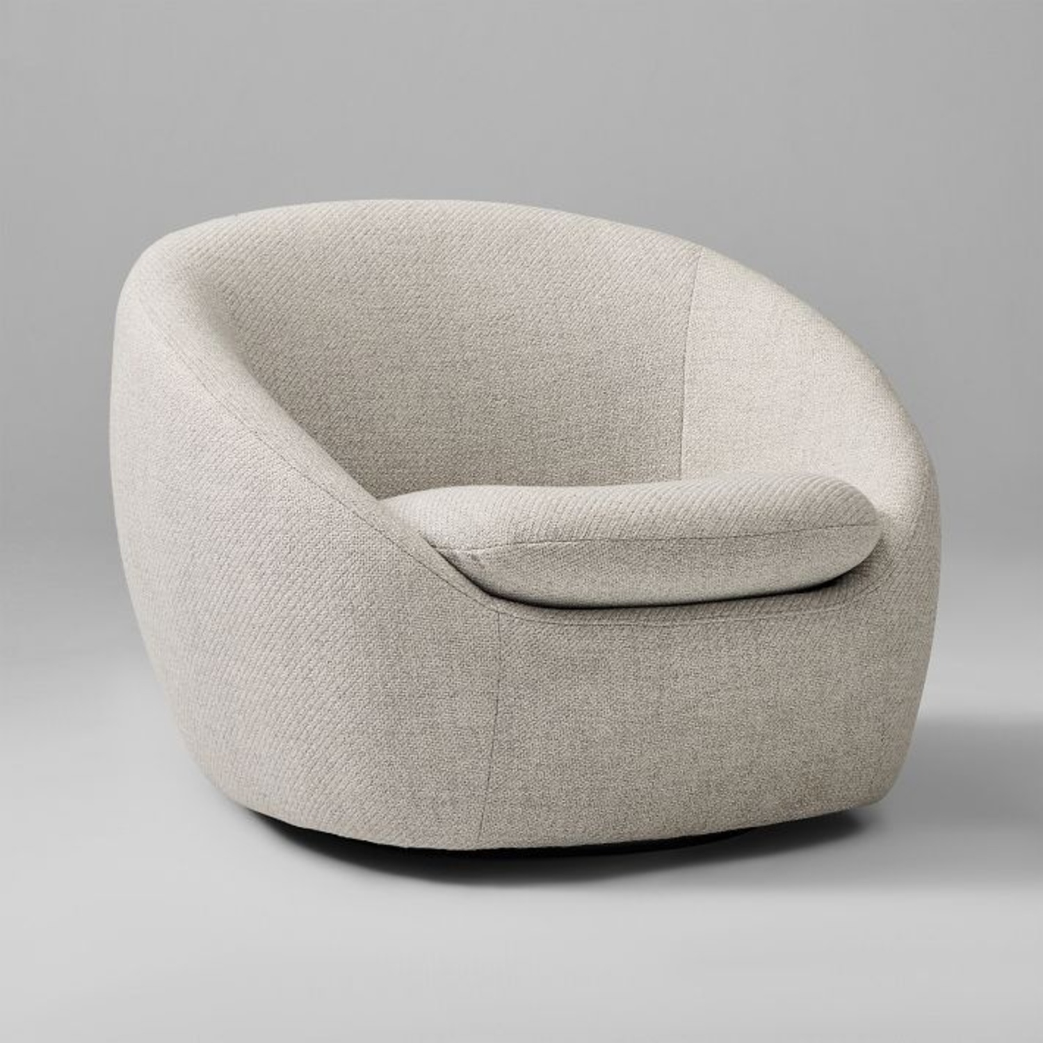 Modern Swivel Lounge Chair - image-4