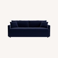 Crate & Barrel Lounge 89″ Sofa Navy