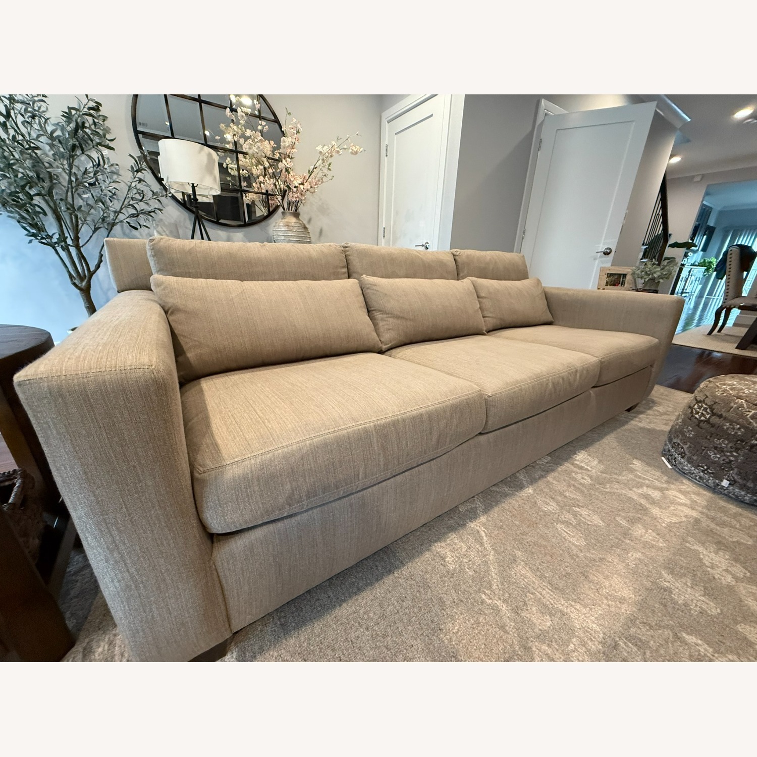 Pottery Barn York Square Arm Grand Sofa - image-6