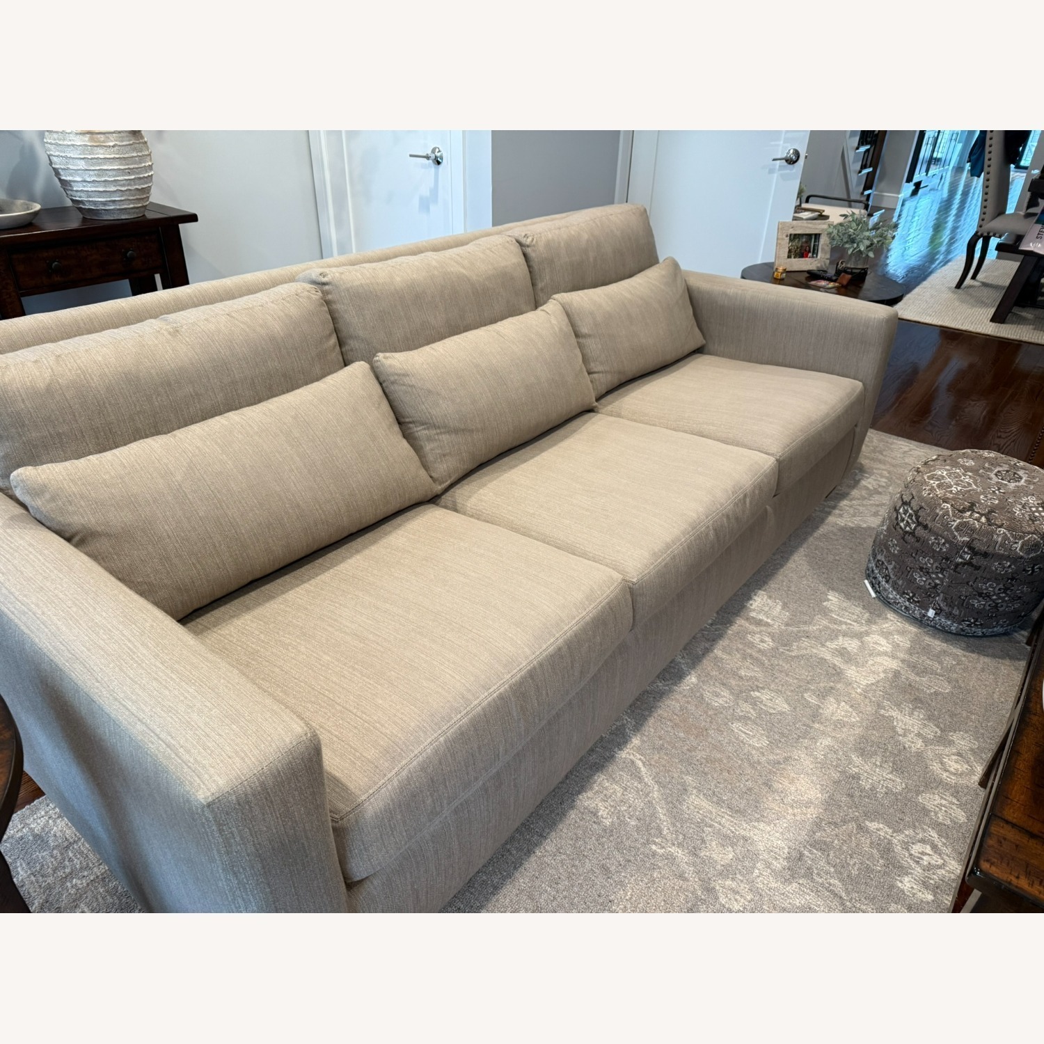 Pottery Barn York Square Arm Grand Sofa - image-2
