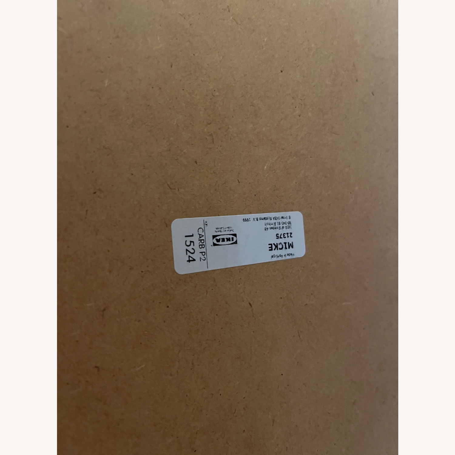 Solid Wood Desk, IKEA Micke add on Shelves - image-14