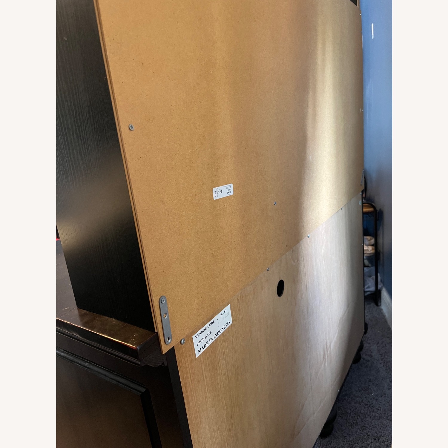 Solid Wood Desk, IKEA Micke add on Shelves - image-12