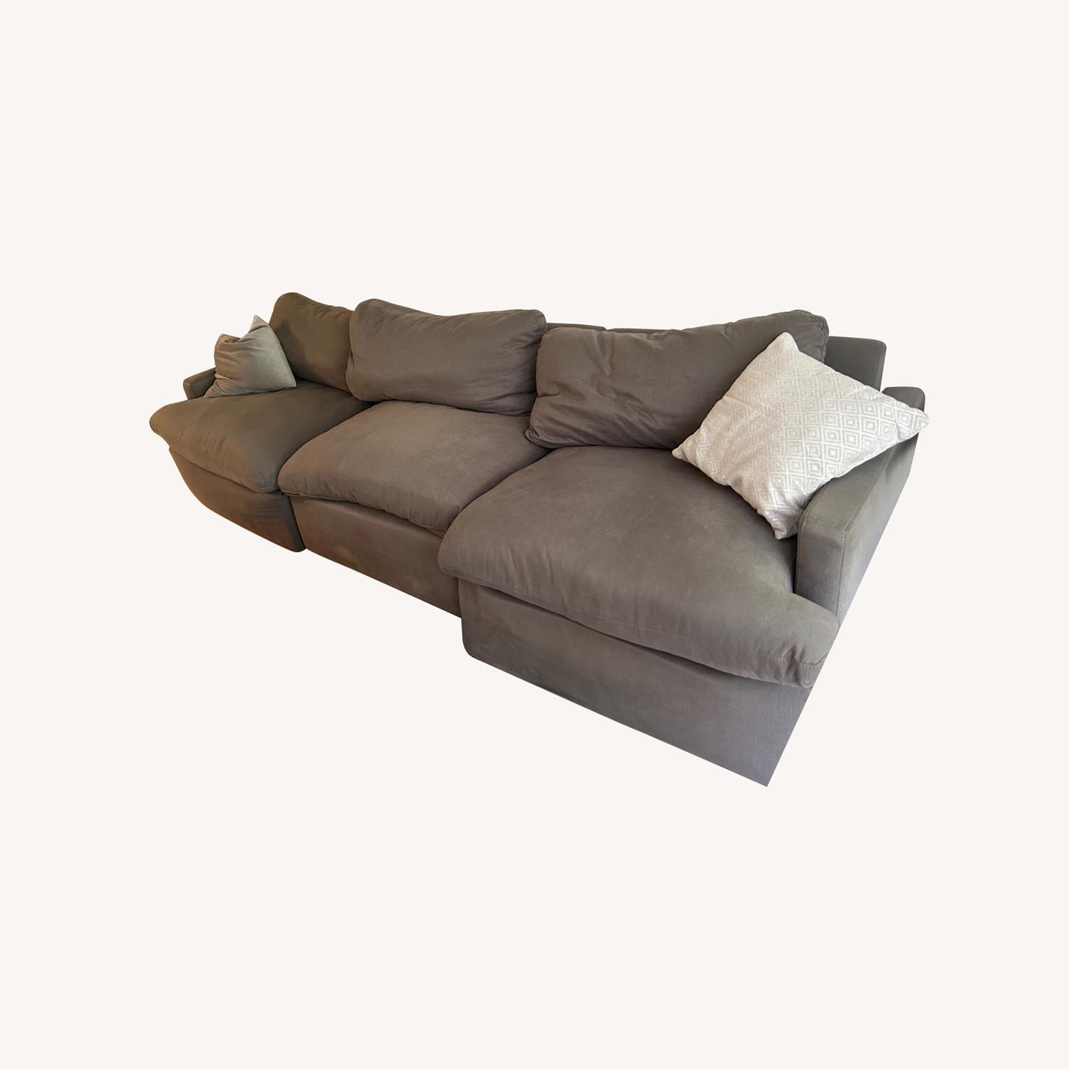 Bob's Discount Furniture Dream Recliner Couch - image-0
