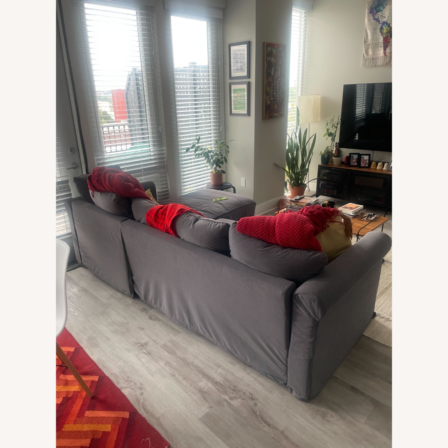 IKEA Grönlid Sofa With Chaise - AptDeco
