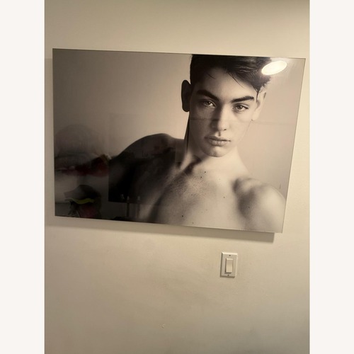 Used Black & White Portrait of Male Model for sale on AptDeco