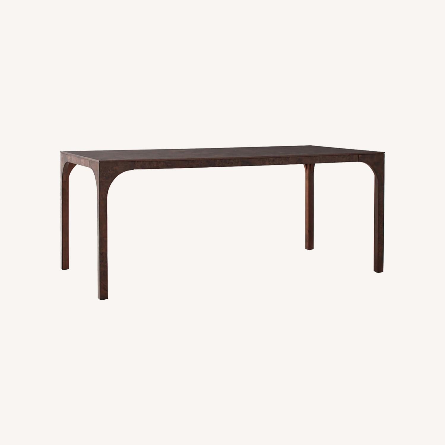 CB2 Aqua Virgo 72" Wood Dining Table - image-0