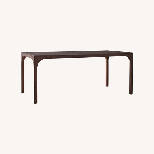 Used CB2 Aqua Virgo 72" Wood Dining Table for sale on AptDeco