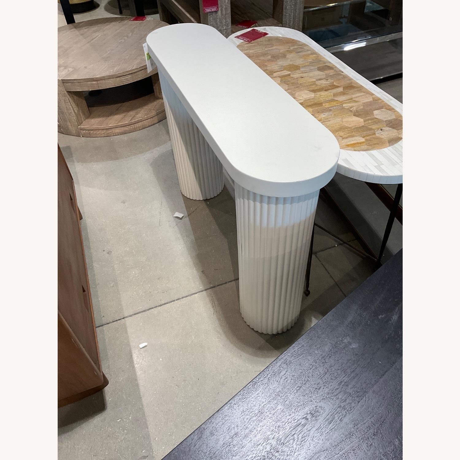 West Elm Fluted Console Table (48") - image-5