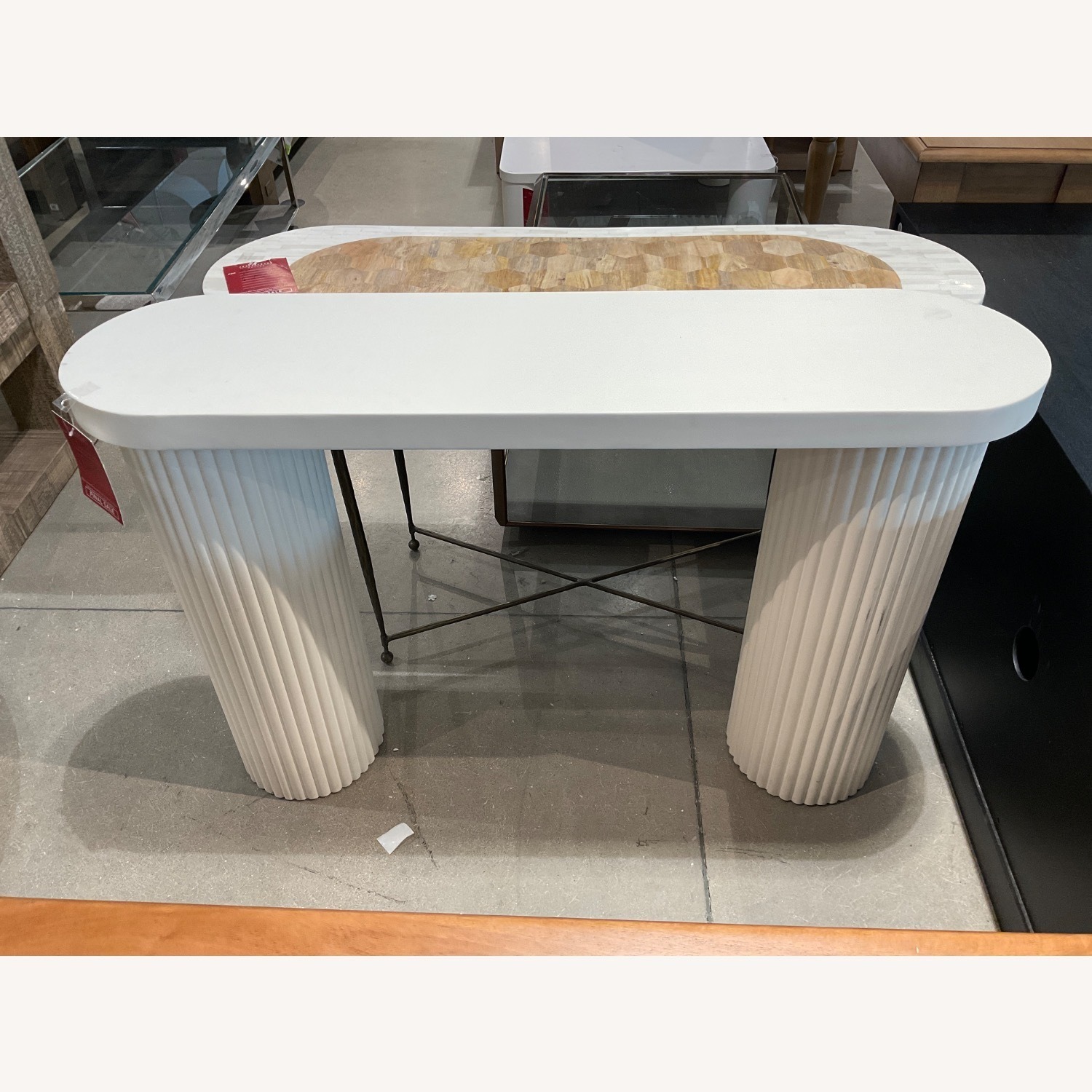 West Elm Fluted Console Table (48") - image-3