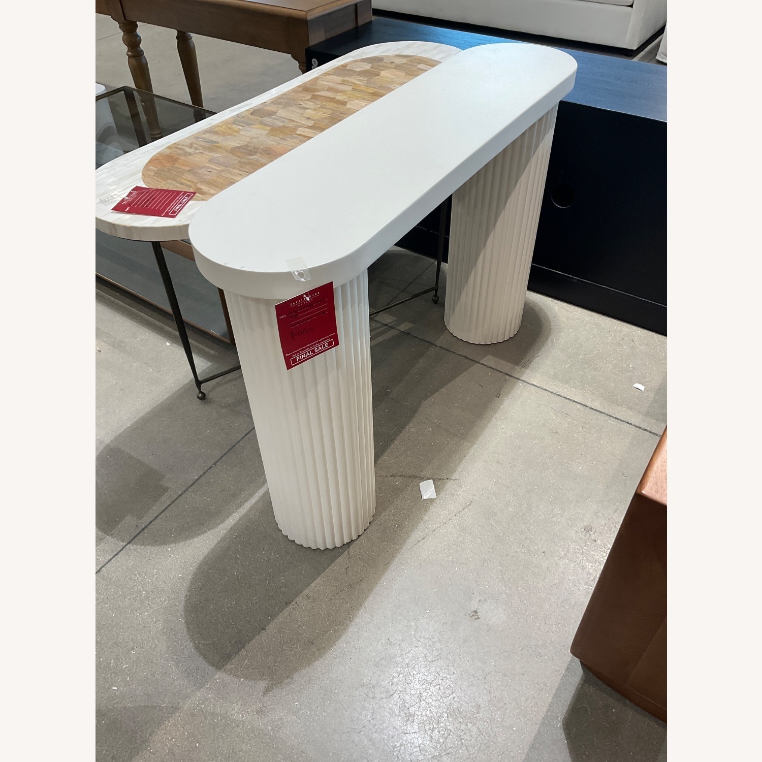 West Elm Fluted Console Table (48") - image-4