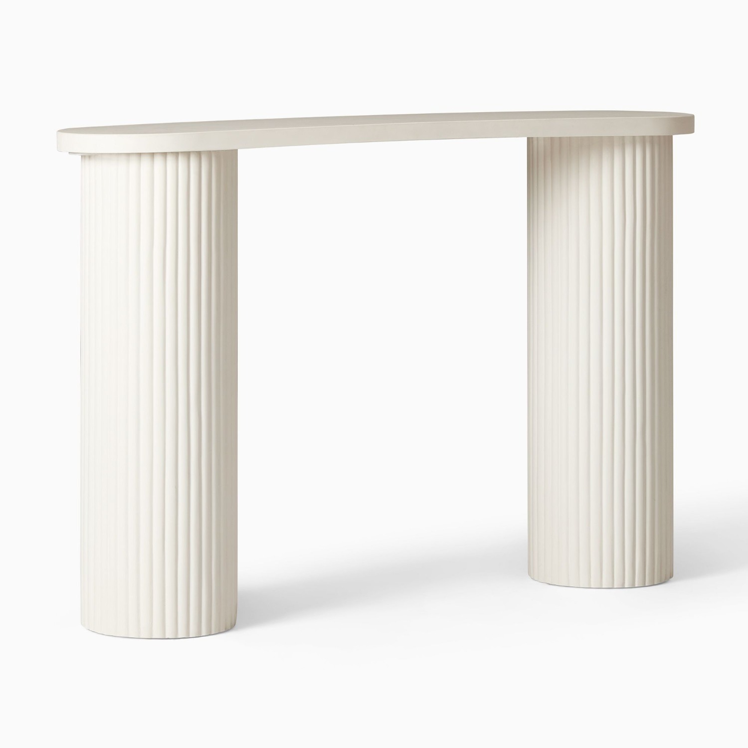 West Elm Fluted Console Table (48") - image-1