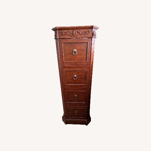 Used 4 Drawer Decorative Filing Cabinet  for sale on AptDeco