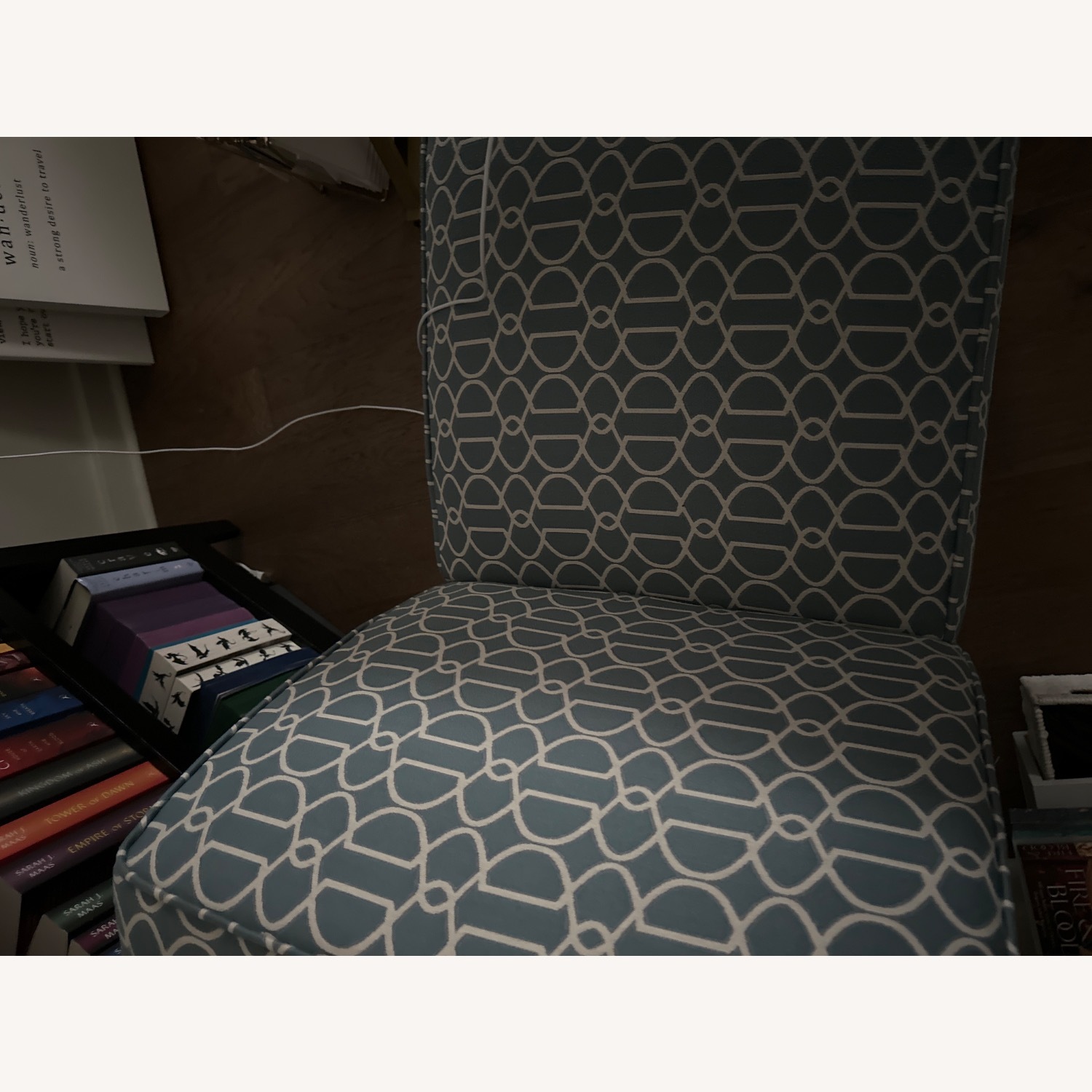 Light Blue Accent Chair - image-3