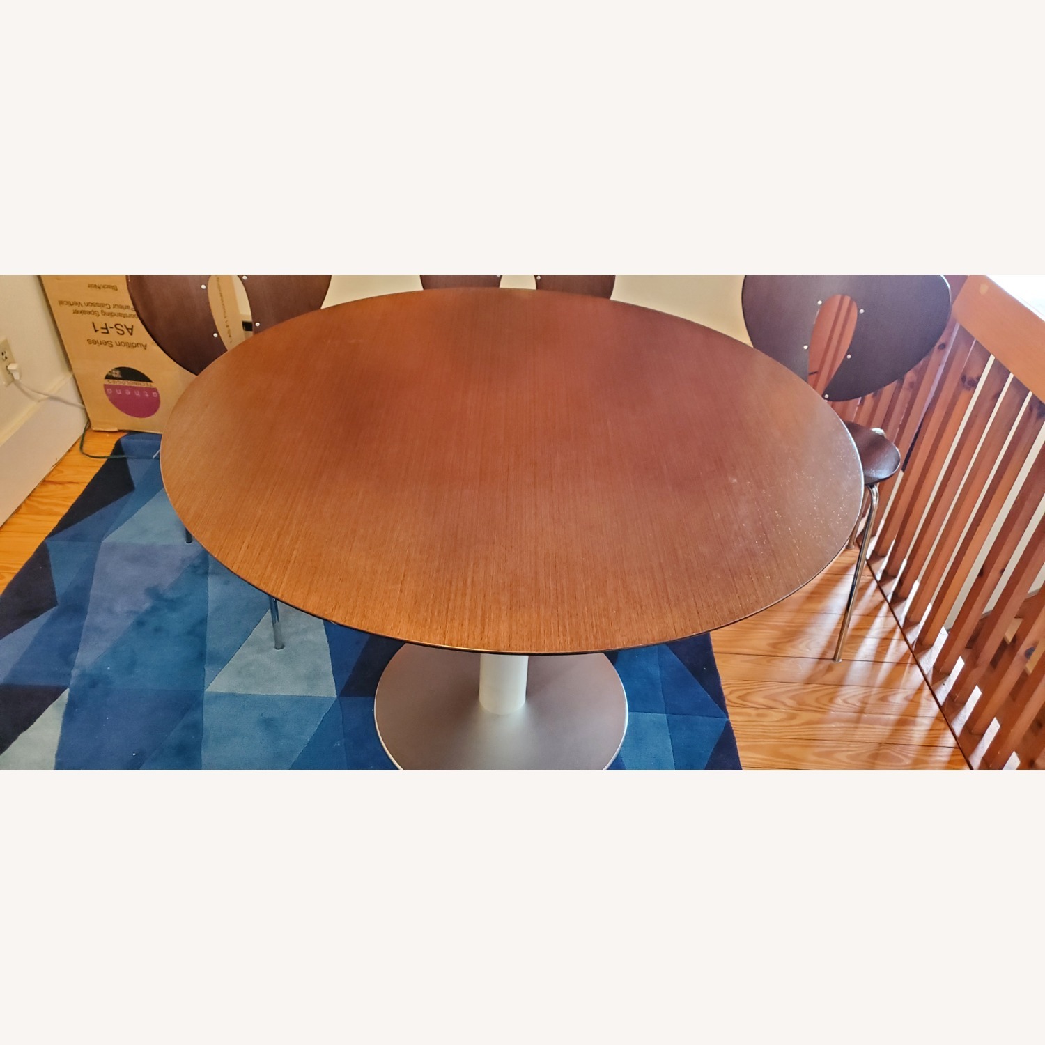 Designer Dining Table with 4 Chairs from Spain - image-3