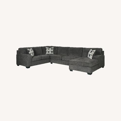 Used Ashley Furniture Ballinasloe 3-Piece Sectional with Chaise for sale on AptDeco
