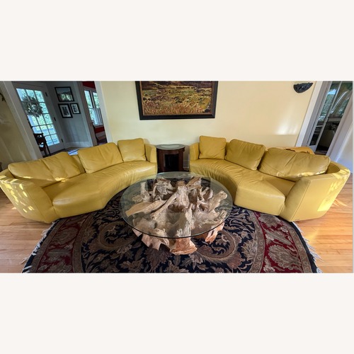 Used Roche Bobois Digital Curved Sofa for sale on AptDeco