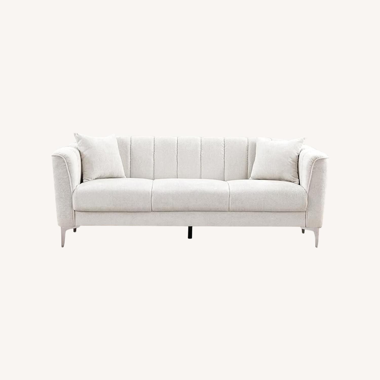 HOSTACK 77" Sofa, Modern Sofa Couch with Deep Seats - image-0