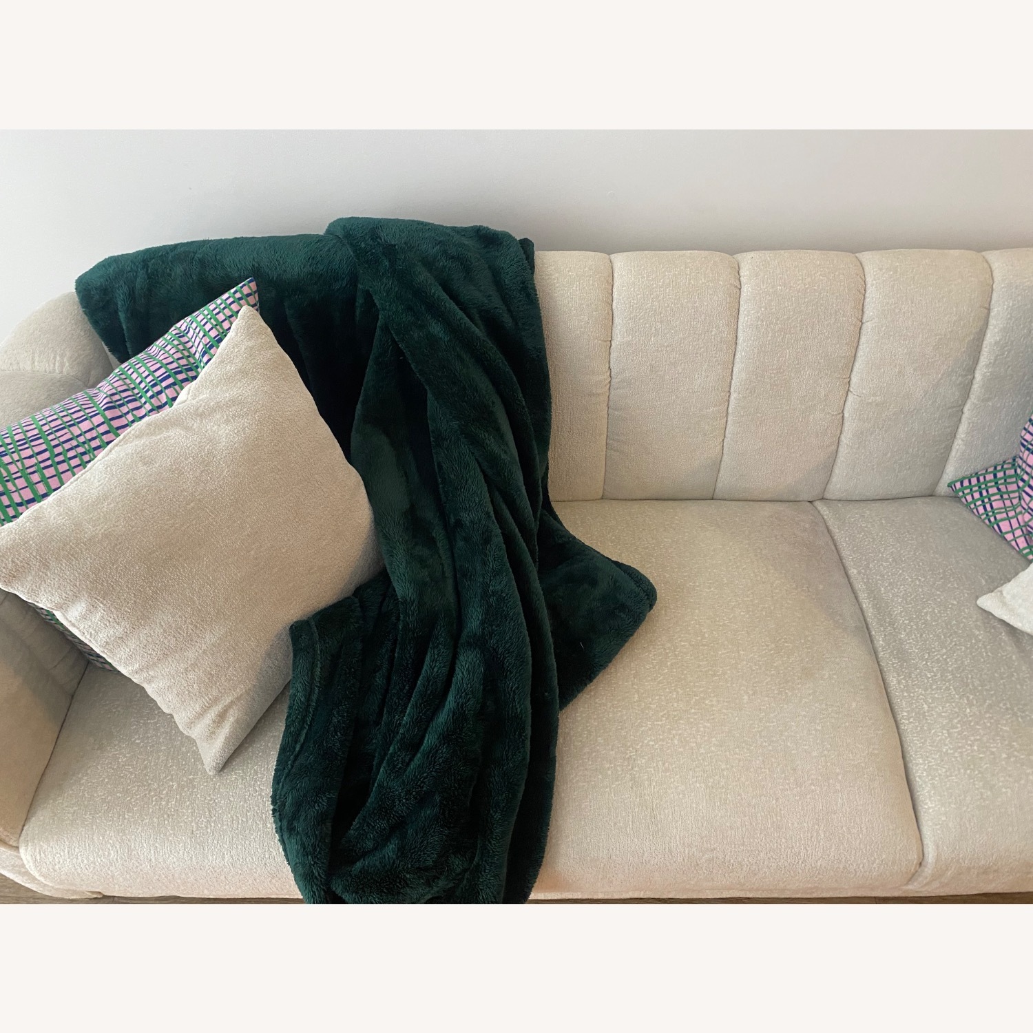 HOSTACK 77" Sofa, Modern Sofa Couch with Deep Seats - image-1