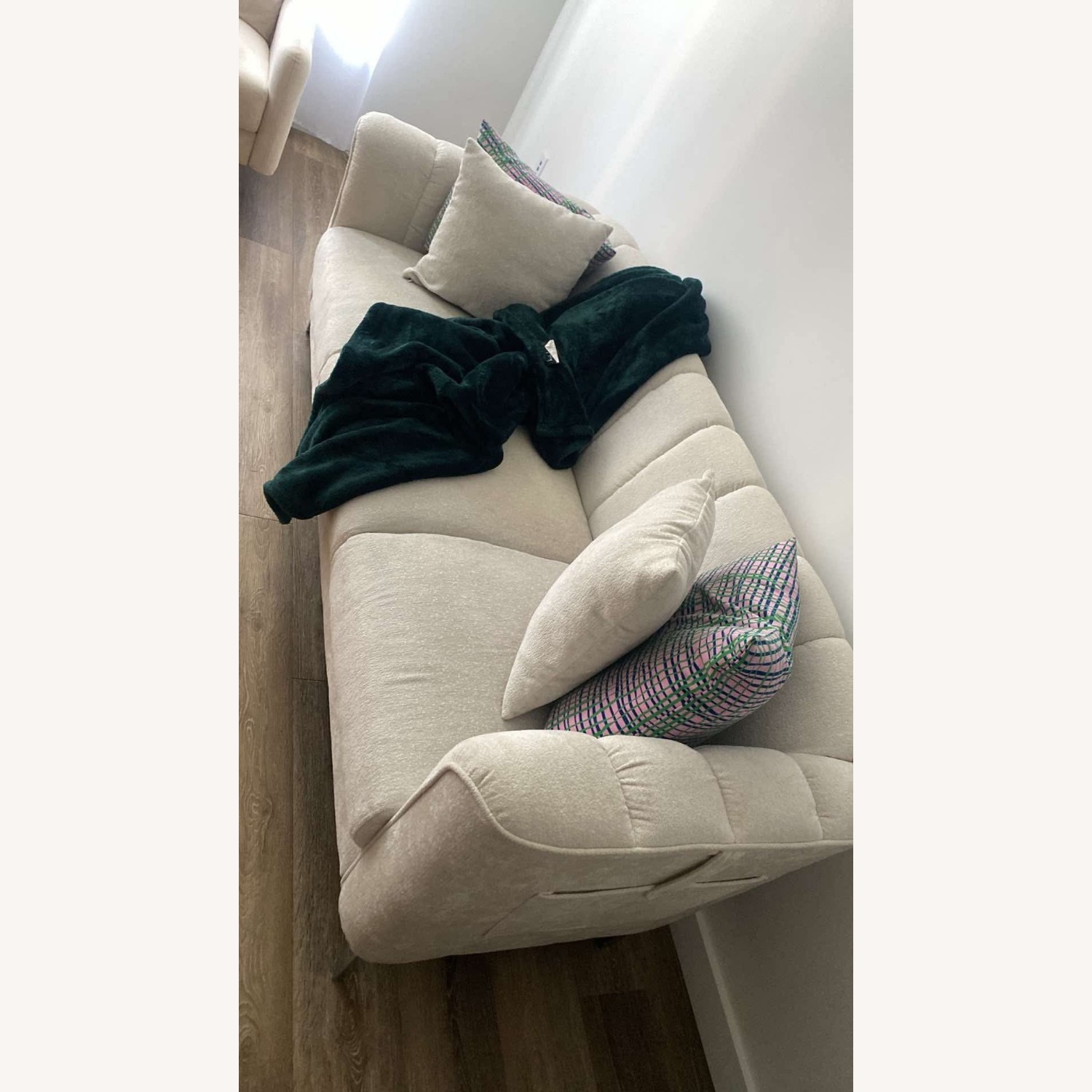 HOSTACK 77" Sofa, Modern Sofa Couch with Deep Seats - image-4