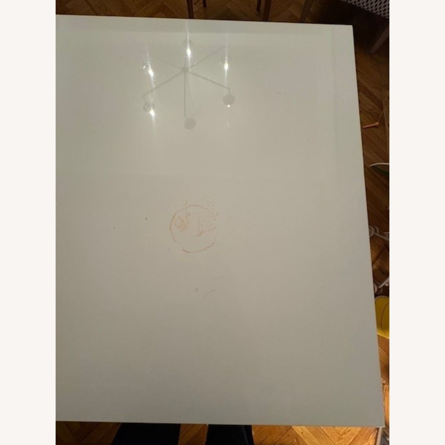 CB2 Aqua Virgo 72" Rectangular White Dining Table - image-5